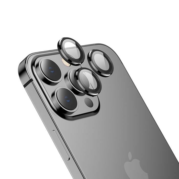 Hoco 3D Eagle eye metal lens film for iPhone 14 Pro/14 Pro Max(V12 Plus) black