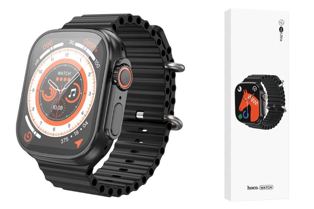 Smart часы HOCO Y12 Ultra smart sports watch(call version) Black