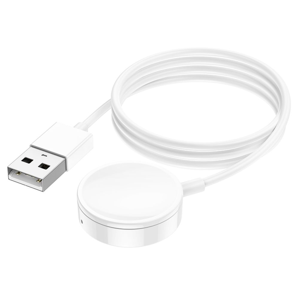 USB Кабель (магнитный) для зарядки HOCO Y12 Ultra SmartWatch White