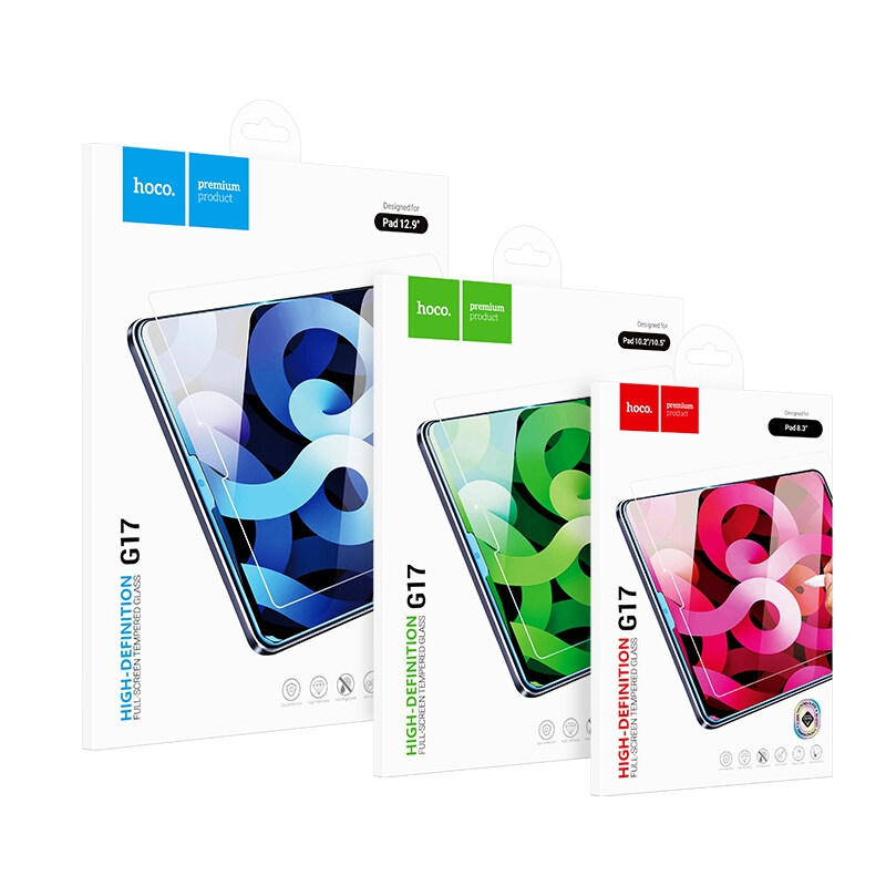Hoco Shield series full-screen high-definition tempered glass for Pad 12.9-inches(G17) transparent