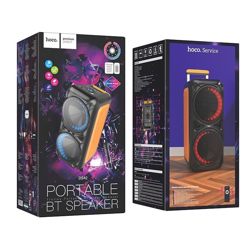 Hoco DS42 Sounding portable BT speaker(EU) black