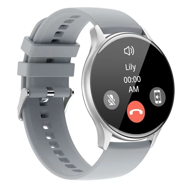 Hoco Y15 AMOLED Smart sports watch(call version) silver