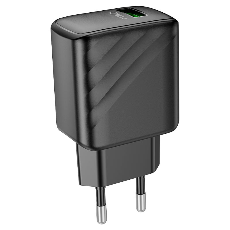 CS21A Rich single port QC3.0 charger(EU) black