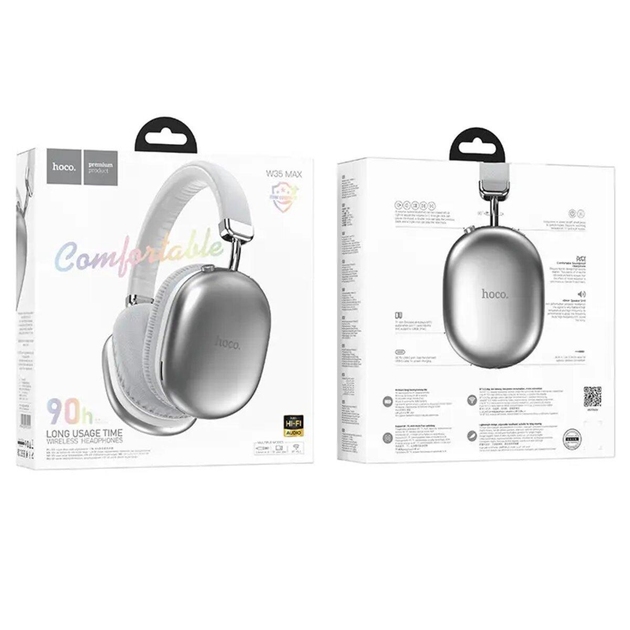 W35 Max Joy BT headphones silver