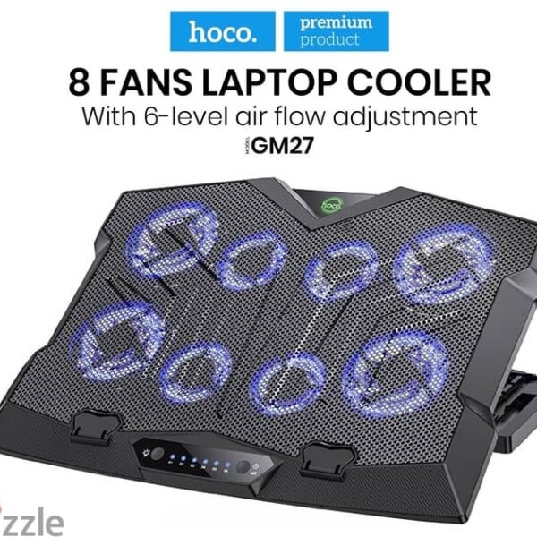 Hoco GM27 Monte notebook cooling fan black