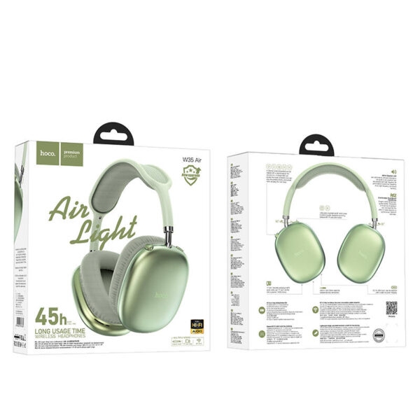 W35 Air Triumph BT headphones green