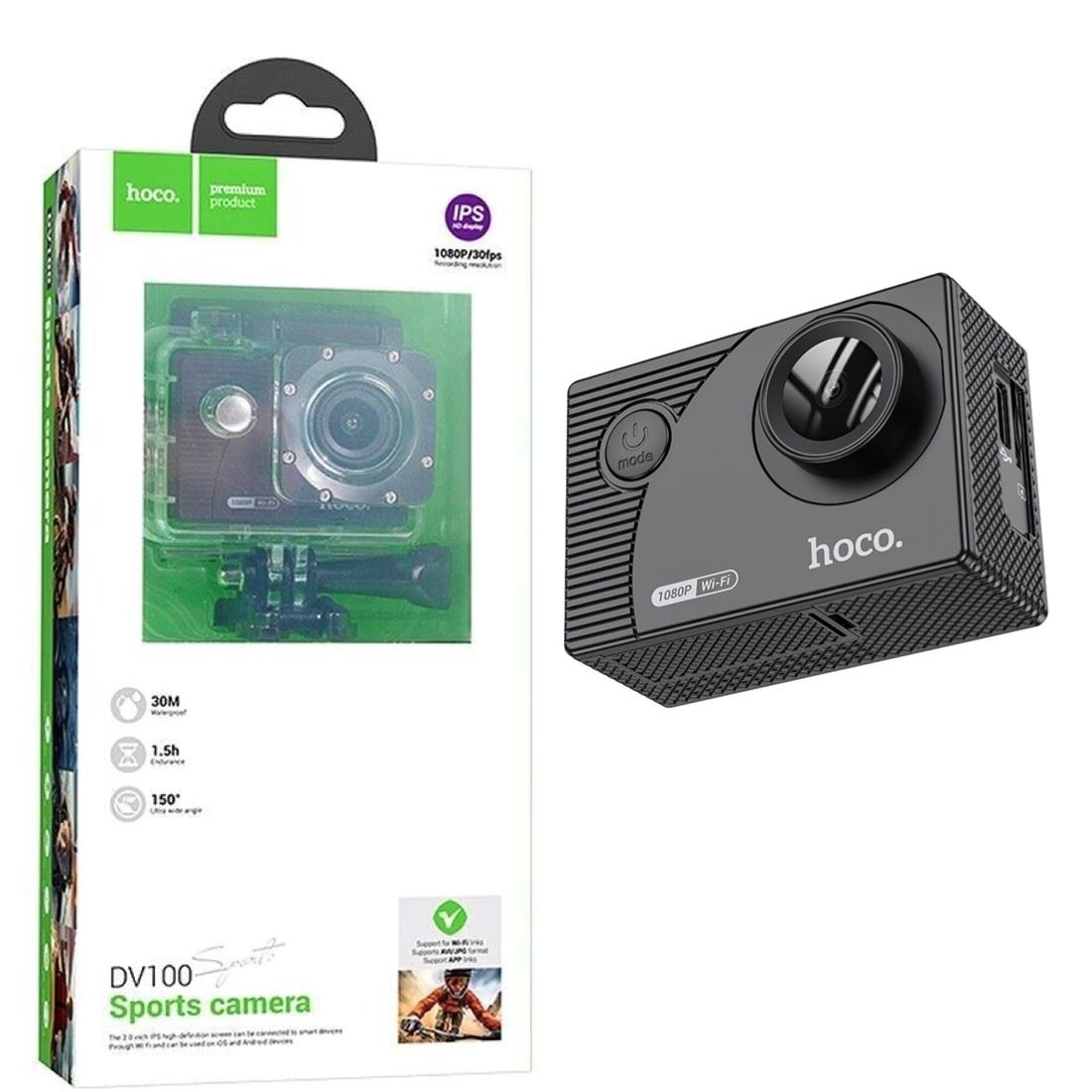 DV100 sports camera black