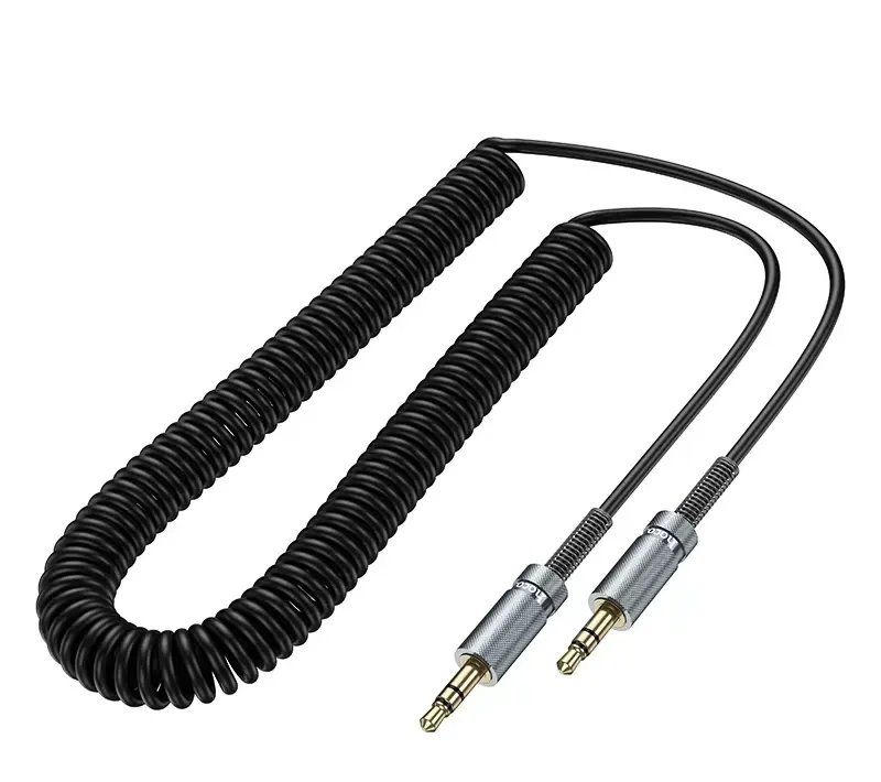 Hoco UPA31 Cindy spring audio cable AUX black