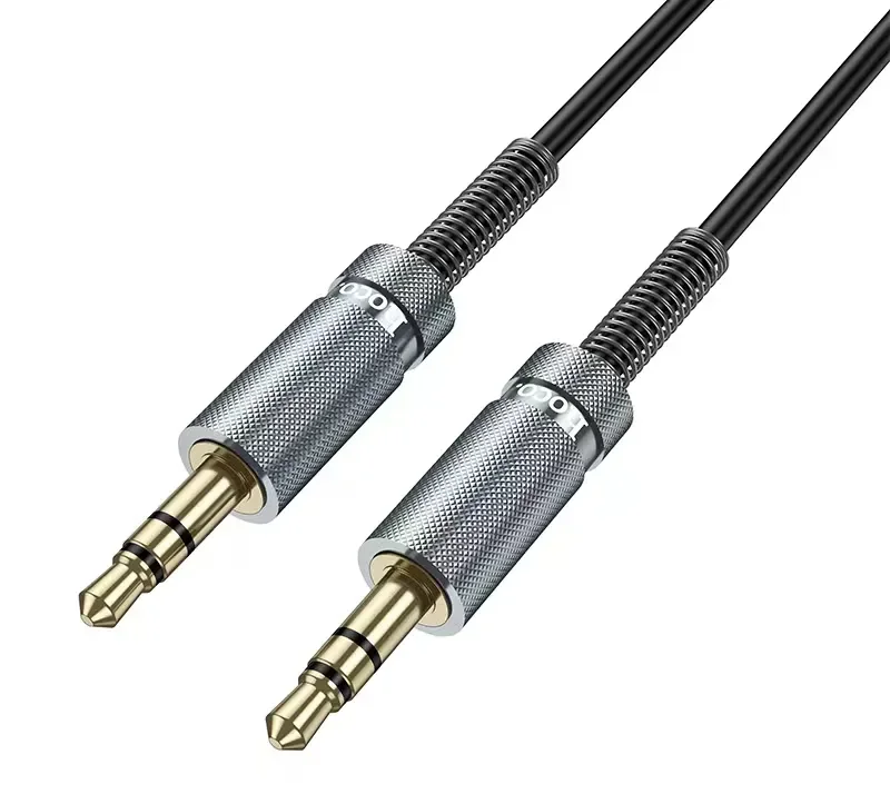 Hoco UPA31 Cindy spring audio cable AUX black