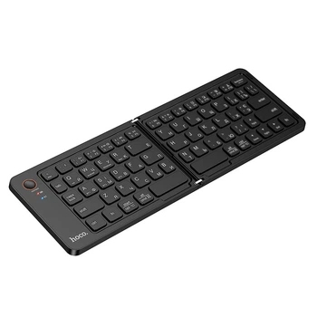 Hoco GM71 Proficient mini folding wireless keyboard(russian version) black