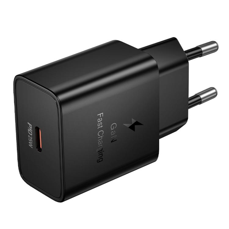Hoco N76 Star single port PD25W charger(EU) black