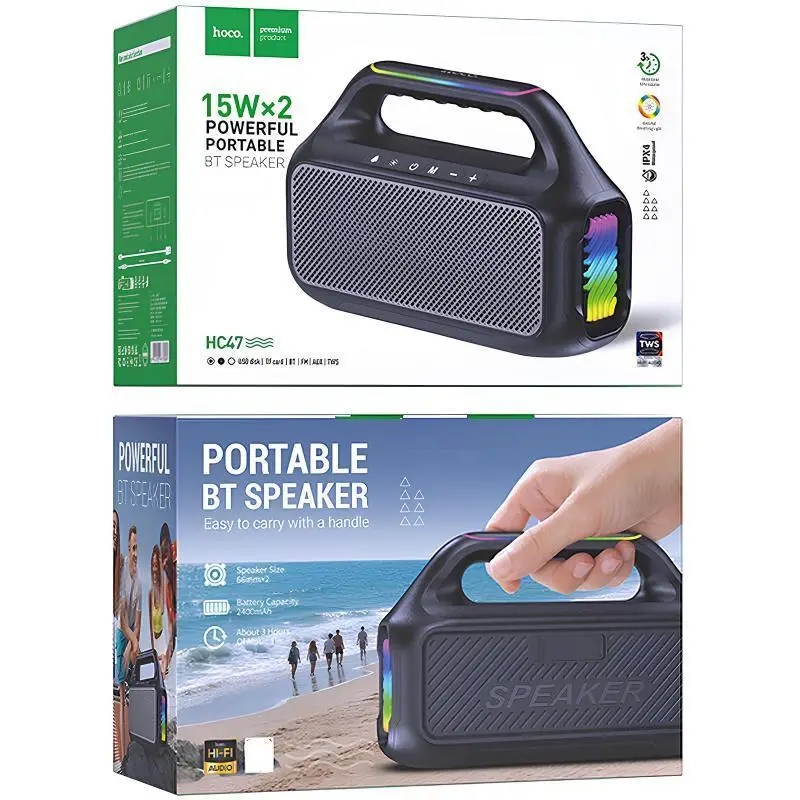 Hoco HC47 Delight BT speaker black