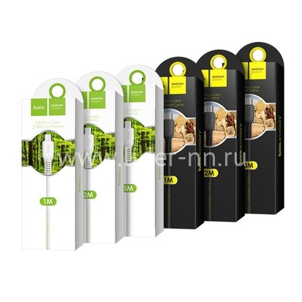 USB Hoco X20 Micro (Чёрный)