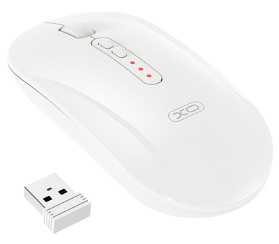 XO M13 Tri-mode Bluetooth Wireless Silent Mouse White