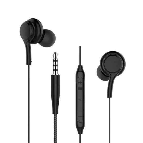 Wiwu EB310 3.5mm jack wired earphone Black