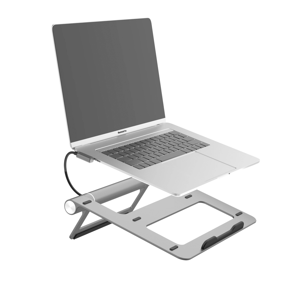 Wiwu 2 in1 laptop stand & Hub A821CH Gray
