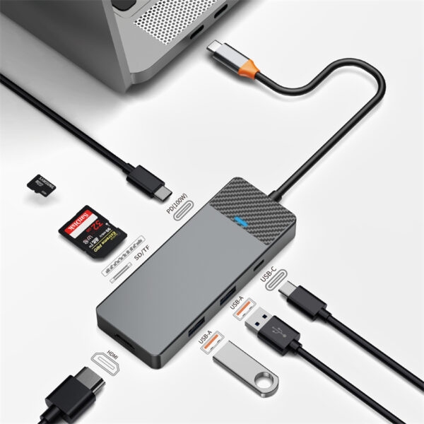 Wiwu Linker Series Hub A721HD Gray