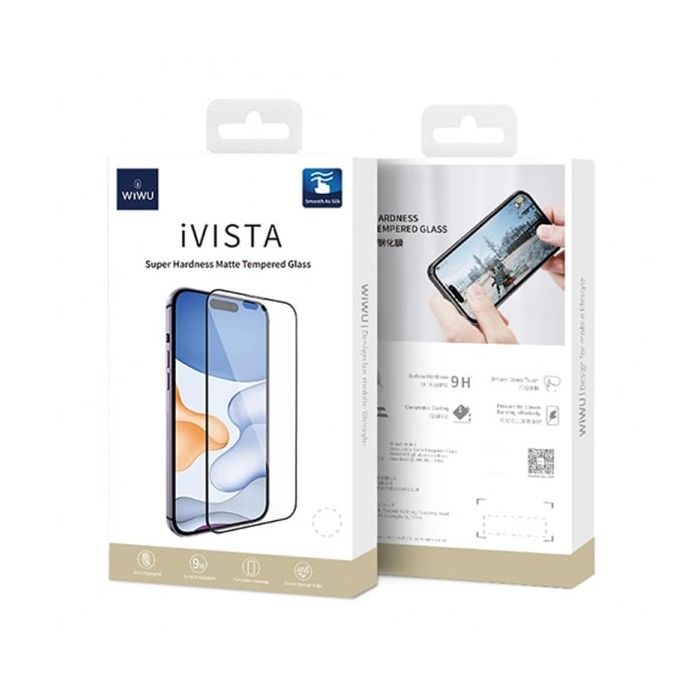 Wiwu iVista tempered glass for ip15 PRO transparent