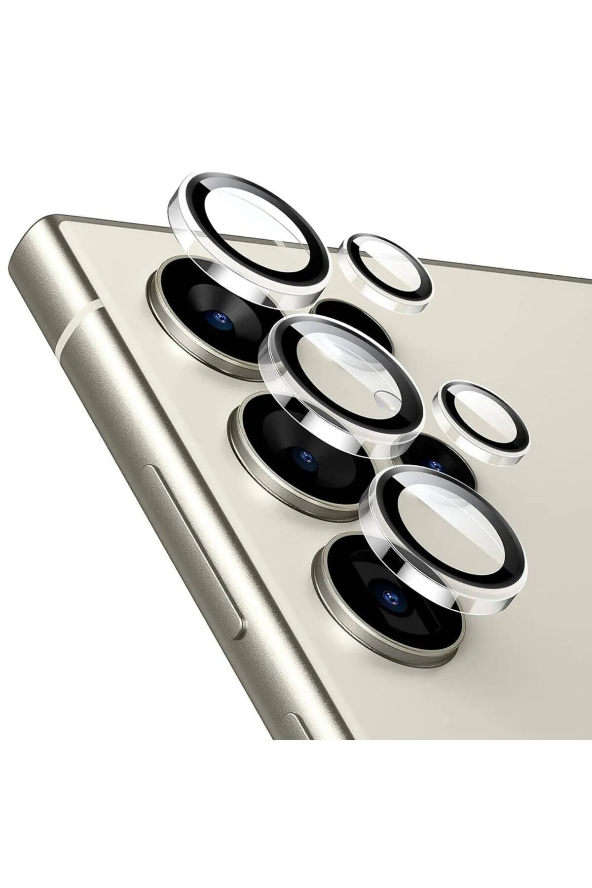 WIWU LG-008, Camera lens guard for Samsung S24 Clear