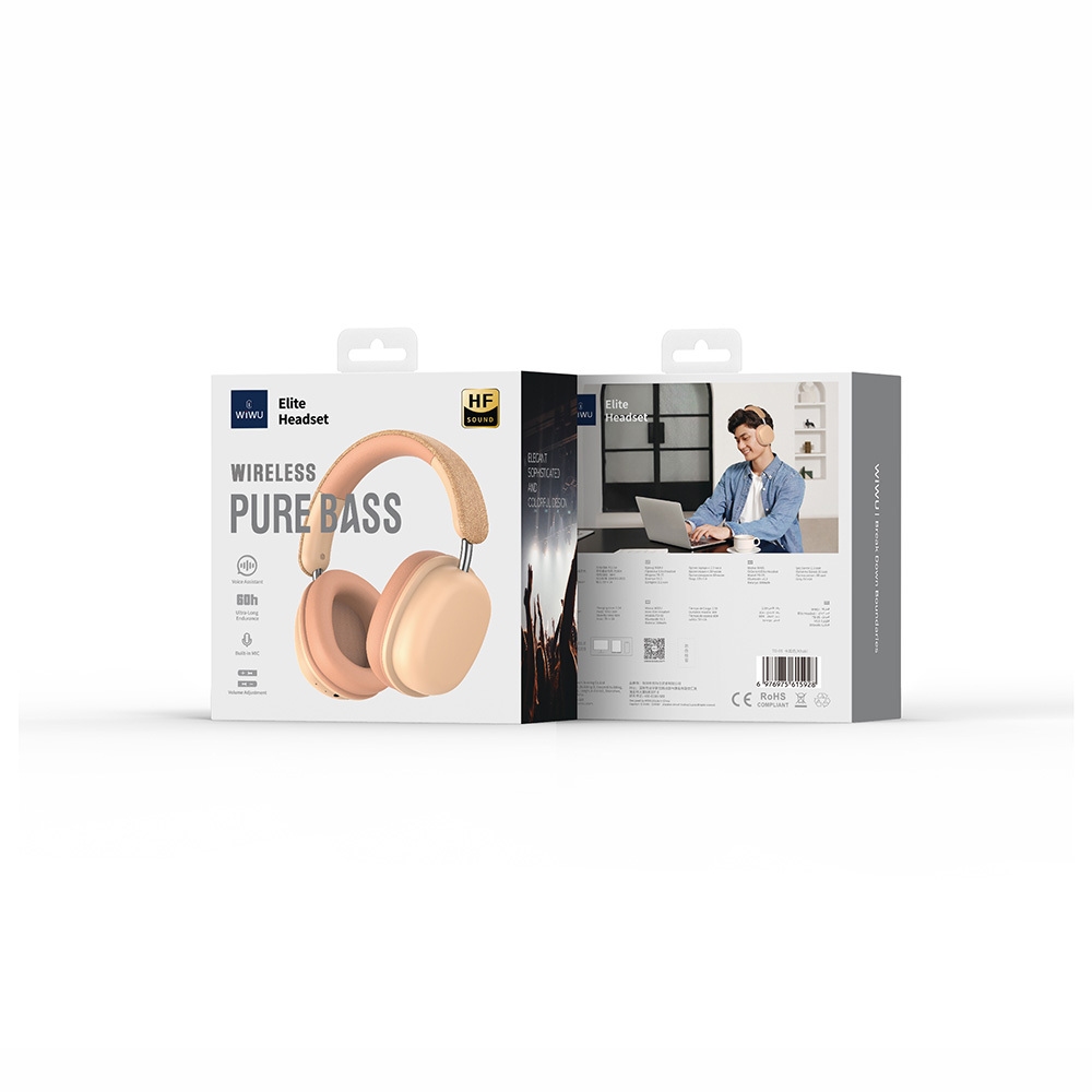 Wiwu Elite wireless  Headphone TD-05 ENC Khaki