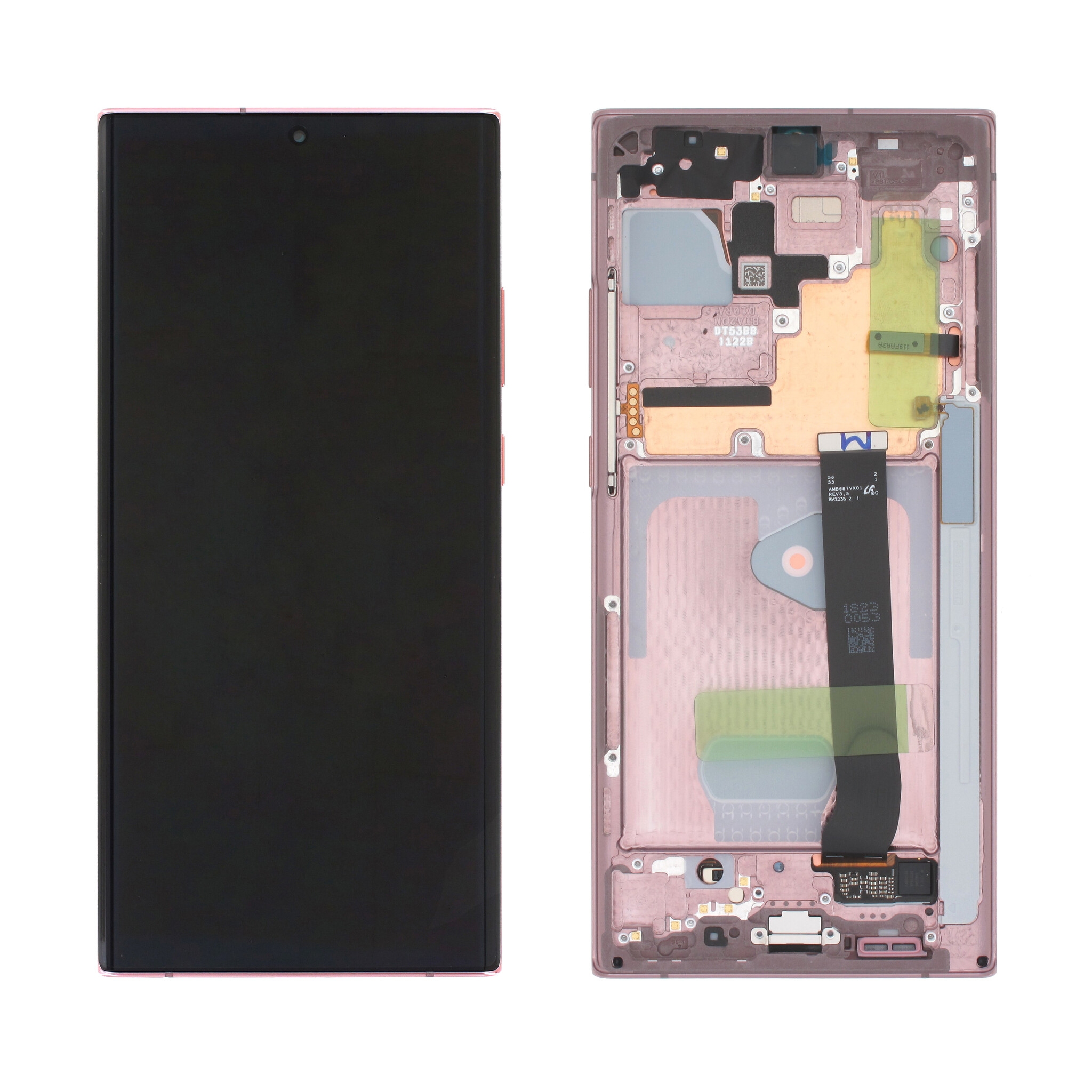 LCD SAMSUNG NOTE 20 ULTRA / N985 / N986 BRONZE WITH FRAME ORIGINAL (SERVICE PACK)