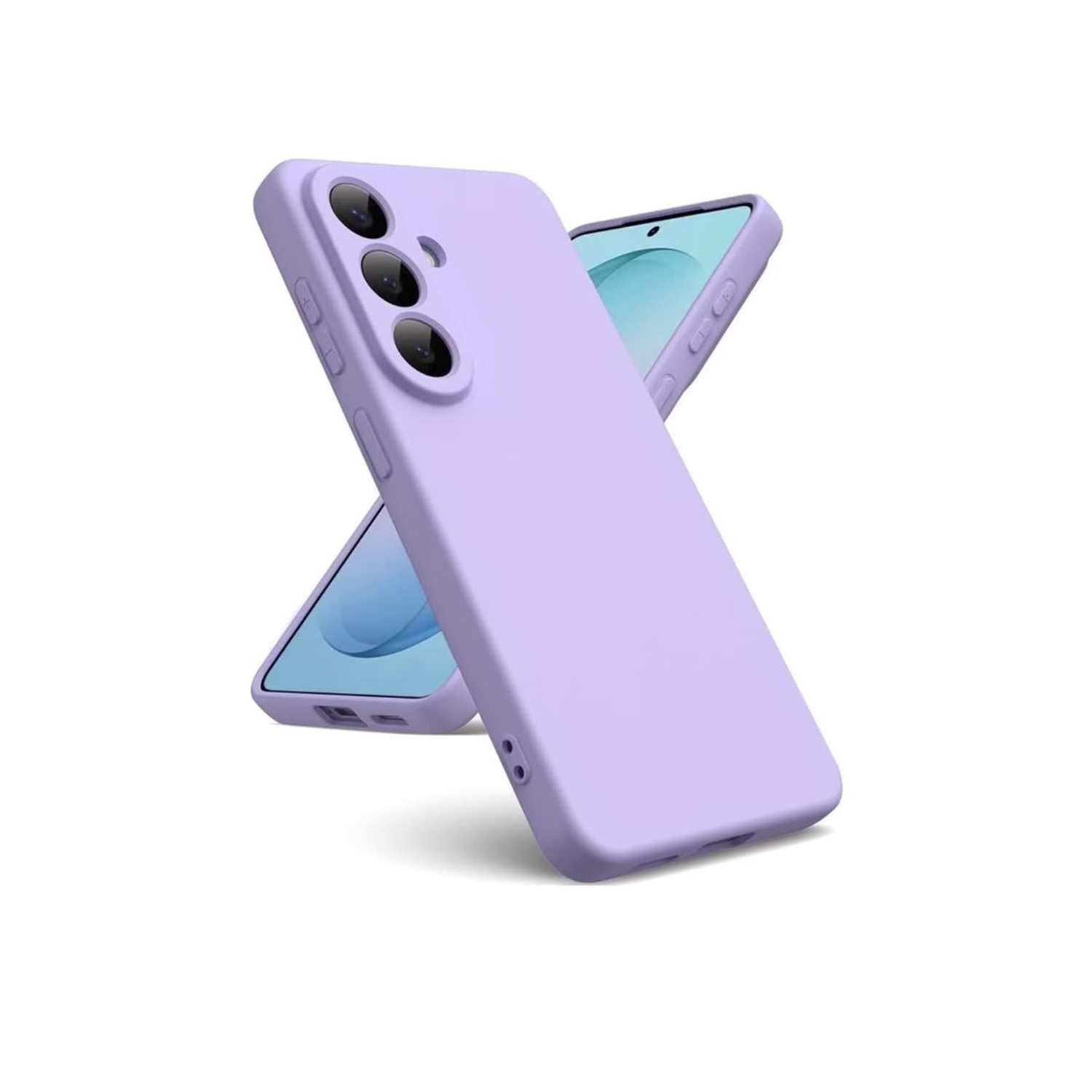Samsung S25 Ultra Liquid Silicone Color Premium Quality (Purple)