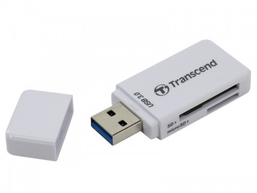 Card Reader Transcend 'TS-RDF5W' White, USB3.1 (SDHC/SDXC/microSDHC/SDXC)