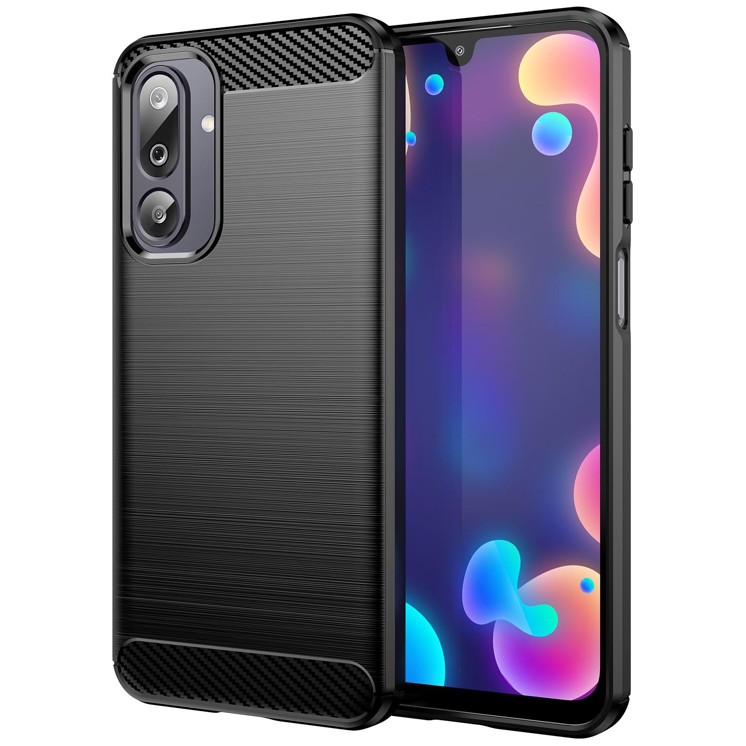 Samsung A17 Brushed Carbon TPU (Black)