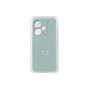 Накладка Full Silicone Case XIAOMI Redmi 13 4G (02 / Pale Green)