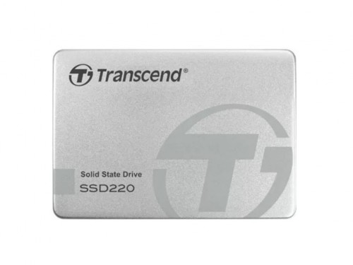 2.5' SATA SSD  240GB   Transcend 'SSD220' [R/W:520/480MB/s, 40K/75K IOPS, SM2256, 3D NAND TLC]