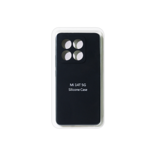 Накладка Full Silicone Case XIAOMI Mi 14T 5G (03 / Black)