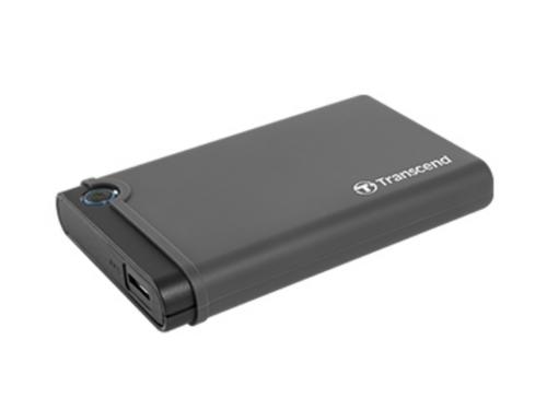 2.5'  SATA HDD/SSD External Case Kit (USB3.0) Transcend  StoreJet 'TS0GSJ25CK3' Rubber, UASP Support
