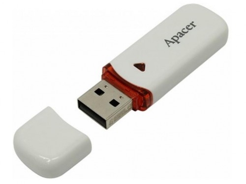 32GB USB2.0 Flash Drive  Apacer 'AH333', White, Classic Cap (AP32GAH333W-1)