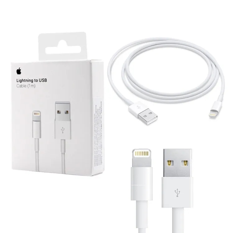 USB Apple Lightning 1m 1:1 (Белый)