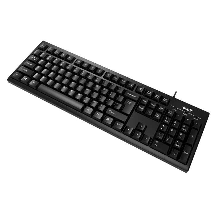'Keyboard Genius Smart KB-100, Customizable Function Keys F1-F12.