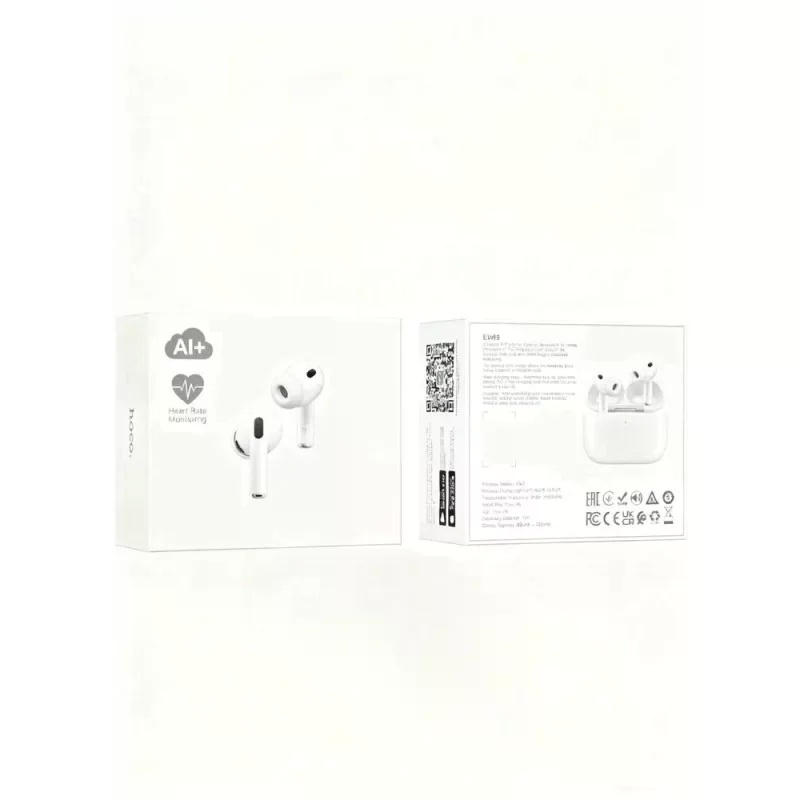 Hoco EW98 ANC Intelligent AI translation+heart rate monitoring headset(App) white