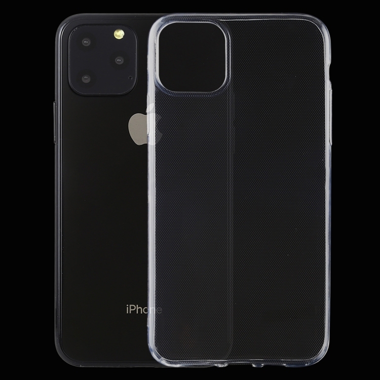 0.5mm Ultra-Thin Transparent TPU Protective Husa iPhone 11 Pro