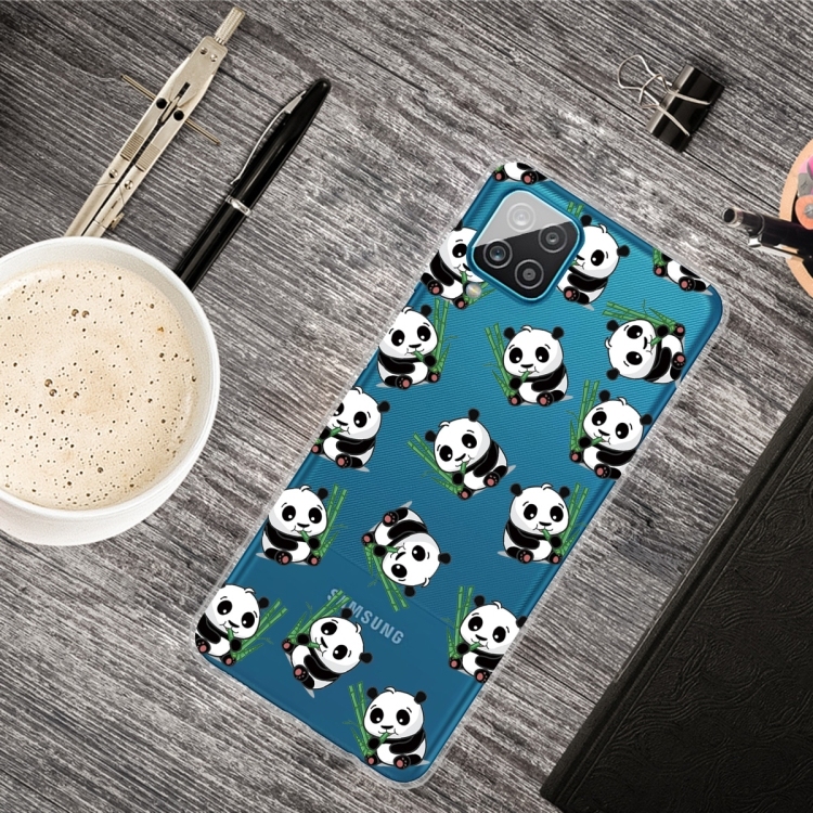 Husa p/u Samsung Galaxy A12 Shockproof Painted (Panda)