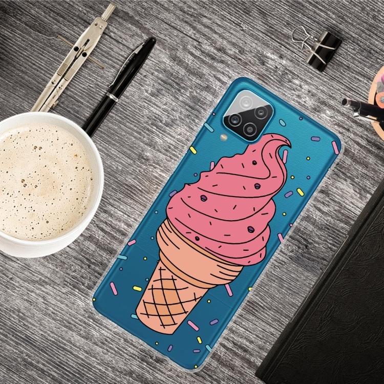 Husa p/u Samsung Galaxy A12 Shockproof Painted (Big Cone)