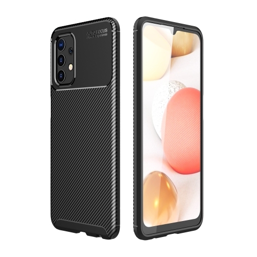 Husa Extra Samsung A32 4G Carbon Fiber Shockproof (Black)