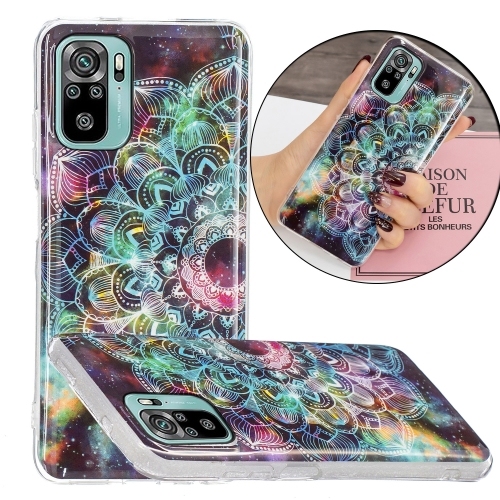 Husa Extra Xiaomi Redmi Note 10 4G Luminous (Mandala Flower)