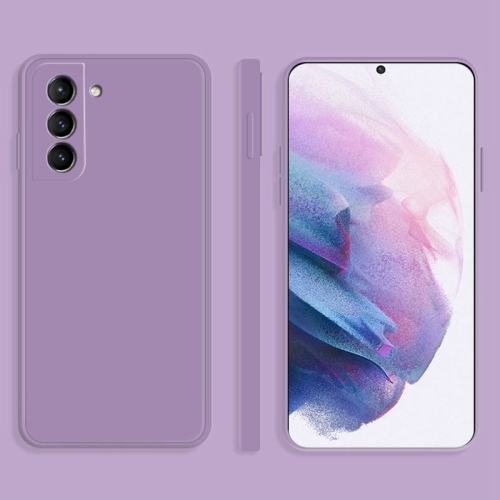 Husa Extra SAMSUNG S21+ 5G Solid Color Imitation Liquid Silicone (Purple)