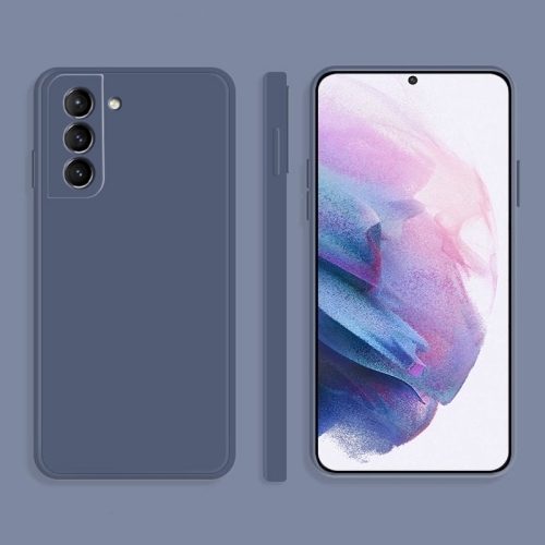 Husa Extra SAMSUNG S21+ 5G Solid Color Imitation Liquid Silicone (Grey)