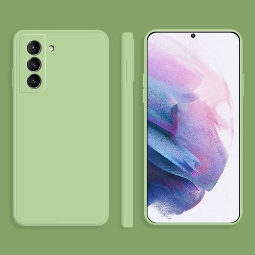 Husa Extra Samsung Galaxy S21+ 5G Silicone Straight Edge Dropproof (Matcha Green)