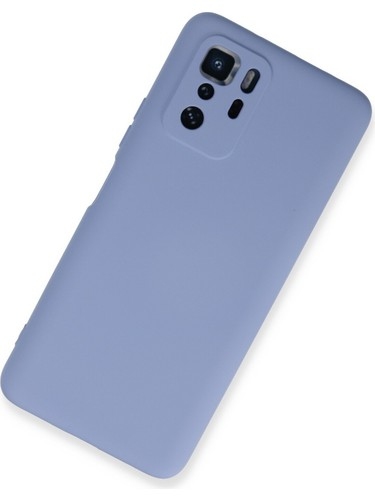 Husa p/u Xiaomi Redmi Note 10 Pro China Version/Poco X3 GT Solid Color Silicone (Grey)