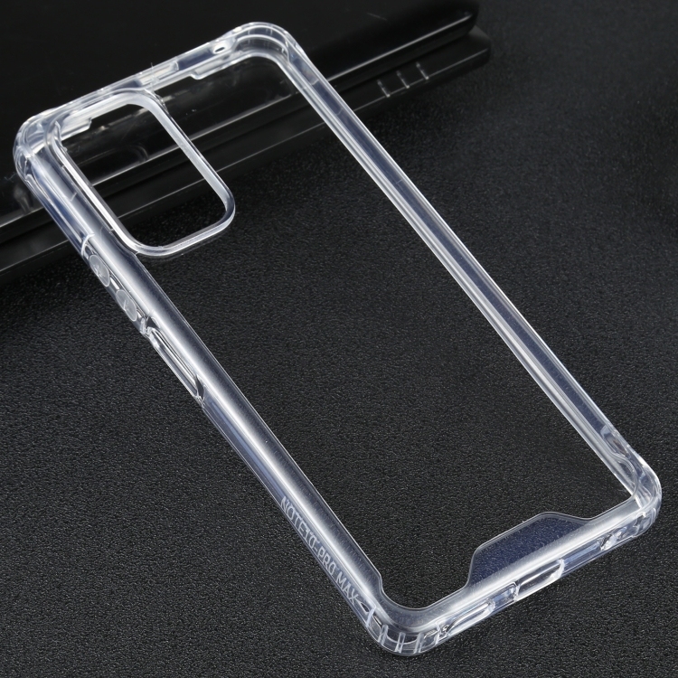 Xiaomi Redmi Note 10 Pro Four-corner Shockproof Transparent TPU + PC Protective Case
