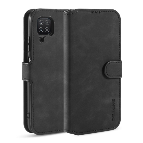 Carte Samsung A22 4G DG.MING Retro Oil Side Piele (Black)