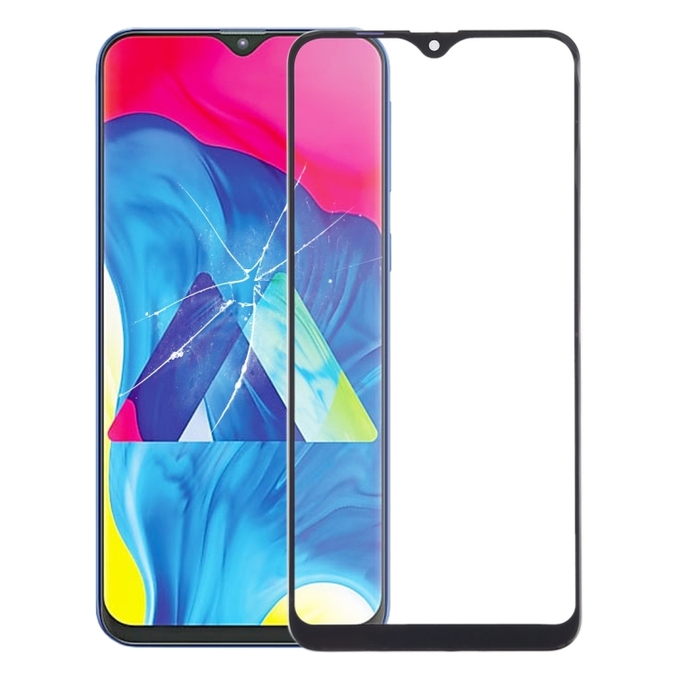 OUTER GLASS LCD SAMSUNG M10 / M105 BLACK WITH OCA