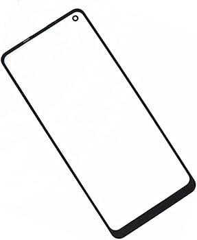 OUTER GLASS LCD SAMSUNG A21 / A215 BLACK WITH OCA