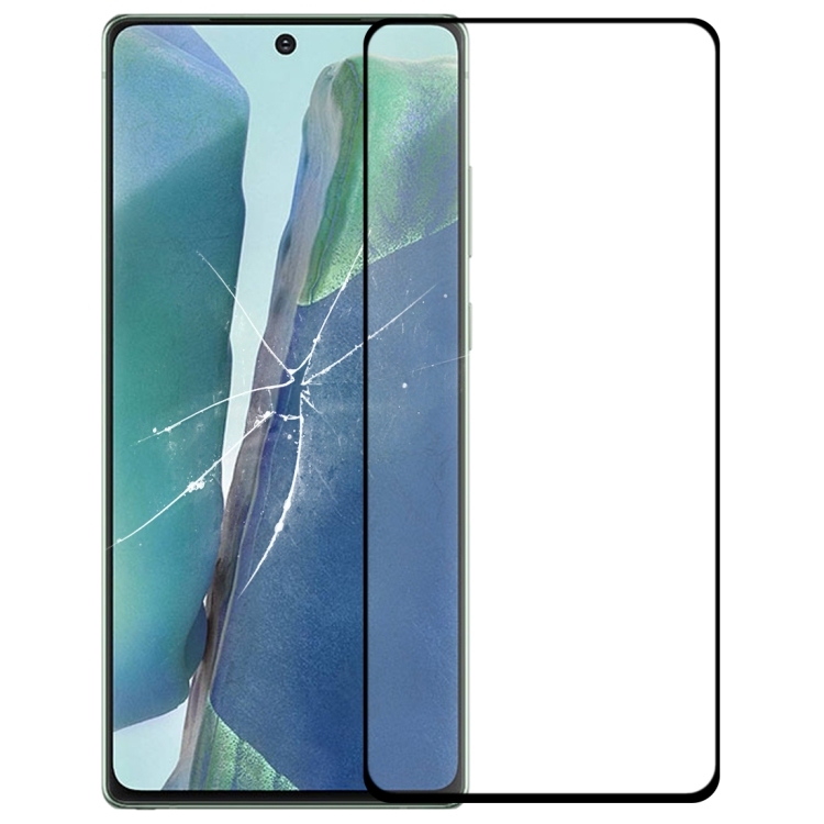OUTER GLASS LCD SAMSUNG Note 20 BLACK WITH OCA